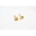 Earrings Enamel Jhumki Dangle Sterling Silver 925 Pearl Bead Traditional E288